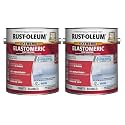 Rust-Oleum 780 Elastomeric Roof Coating, Gallon, White, 2 Pack