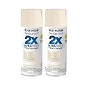 Rust-Oleum Painter's Touch 2X Ultra Cover Spray Paint, Gloss Ivory