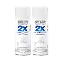 Rust-Oleum Painter's Touch 2X Ultra Cover Spray Paint, Flat White