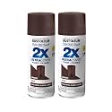 Rust-Oleum Painter's Touch 2X Ultra Cover Spray Paint, Satin Espresso