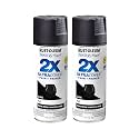 Rust-Oleum Painter's Touch 2X Ultra Cover Spray Paint, Flat Black