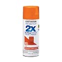 Rust-Oleum Painter's Touch 2X Ultra Cover Spray Paint, Satin Rustic Orange