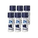 Rust-Oleum Painter's Touch 2X Ultra Cover Spray Paint, Satin Midnight Blue