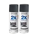 Rust-Oleum Painter's Touch 2X Ultra Cover Spray Paint, Satin Charcoal Gray