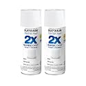 Rust-Oleum Painter's Touch 2X Ultra Cover Spray Paint, Semi-Gloss White