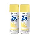 Rust-Oleum Painter's Touch 2X Ultra Cover Spray Paint, Satin Lemon Grass