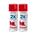 Rust-Oleum Painter's Touch 2X Ultra Cover Spray Paint, Gloss Apple Red