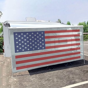 RV Awning Mesh Sun Shade Screen for