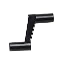 RV Designer H701 Plastic Window Crank Handle - 1" , Black