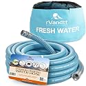 RV Fresh Water Hose - Premium Drinking Water Hose with Storage Bag, Flexible Garden Hose for RV, Camping, and Outdoor Use - Lead, BPA, and Phthalate Free, 35ft 5/8" diameter
