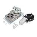 RV Gear Box Linkage with Motor 676061 379160 for 22 23 28A 30 32 33 34 35 36 38 and 40 Series RV Step Motor & Gear Box Linkage Kit Gear Box Step Motor Replace 366043 1101428 2141001 379147 12V DC 13NM