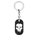 Game Call of Duty Dog Tag Ghost DogTag Gaming Metal Keychain Key Chain for Car Bike Men Women Key Ring