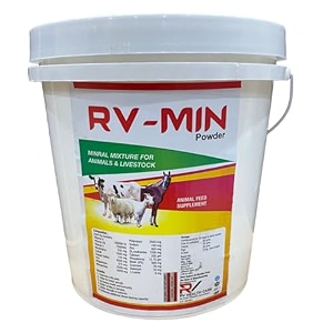 rv-min mmc 10 kgbucket mineral mixture for cow buffalosheepgoat and other diary and farm animals powder milk all life stages