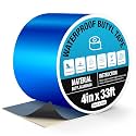 RV Roof Tape Waterproof Butyl Sealant Tape 4" x 33ft, Blue