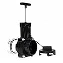 RV Sewer Gate Valve, 3" Waste Valve, Leak-Proof Cap
