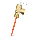 3/4" Temperature and Pressure Relief Valve with Extended Probe, 150 PSI 210°F Safety Valve, Pressure Relief Valve Fit for Suburban RV Water Heater or Home Heater Thickened Brass Body