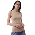 Rvk Women Solid Super Soft Acrylic Sleeveless