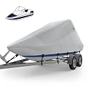RVMasking Wakeboard Tower Boat Cover, 1400D Reinforced, 23'-25', Gray