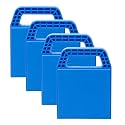 RVMATE RV Stabilizing Jack Pads, 4-Pack Trailer Jack Support Pads
