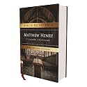 RVR, Biblia de estudio Matthew Henry y legado cristiano, Tapa dura, Interior a dos colores, Comfort Print (Spanish Edition)