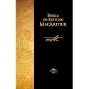RVR60, Biblia de Estudio MacArthur, Tapa rústica, Café (Spanish Edition)