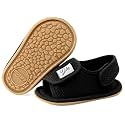 RVROVIC Baby Boys Girls Sandals Premium Infant Summer Outdoor Shoes PU Lightweight Soft Anti-Slip Sole Toddler Prewalker