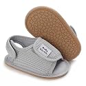 RVROVIC Baby Boys Girls Sandals Premium Infant Summer Outdoor Shoes PU Lightweight Soft Anti-Slip Sole Toddler Prewalker