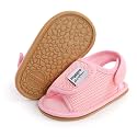RVROVIC Baby Boys Girls Sandals Premium Infant Summer Outdoor Shoes PU Lightweight Soft Anti-Slip Sole Toddler Prewalker