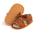 RVROVIC Baby Boys Girls Sandals Premium Infant Summer Outdoor Shoes PU Lightweight Soft Anti-Slip Sole Toddler Prewalker