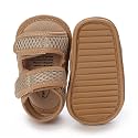 RVROVIC Baby Boys Girls Sandals Premium Infant Summer Outdoor Shoes PU Lightweight Soft Anti-Slip Sole Toddler Prewalker