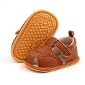 RVROVIC Baby Boys Girls Sandals Premium Infant Summer Outdoor Shoes PU Lightweight Soft Anti-Slip Sole Toddler Prewalker