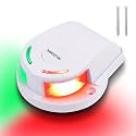 RVZONE White IP67 LED Boat Navigation Light, Red &amp; Green for Pontoon Yacht