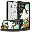 for Samsung A13 5G Phone Case, Heavy Duty Shockproof Dual Layer Protective Cover Silicone Hybrid Case for Samsung Galaxy A13 5G/4G/A04S, Beach Dog Paw Print