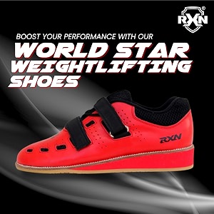 RXN World Star Weightlifting Shoes for Men