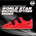 RXN World Star Weightlifting Shoes for Men