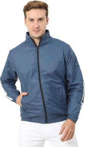Ryker Mens Solid Windcheater Outdoor Sporty Jacket