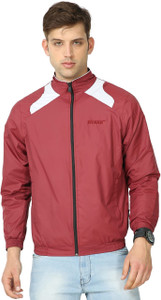 Ryker Solid Mens Windcheaters Jacket Casual Outdoor