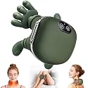 Rylan Bionic Heated Massager, Wireless Portable Shiatsu Neck and Back Massager, Electric Deep Tissue 4D Kneading Massage, Simulated Human Hand Design for Pain Relief and Muscle Relax-