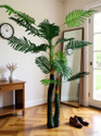 Ryme Big Green Palm Tree Without Pot For Home Decor Artificial Plant