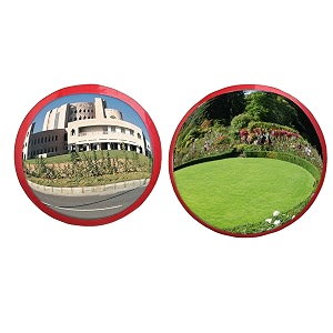 Ryme Feng Shui Convex Pakwa Mirror Safety