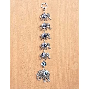 ryme feng shui elephant evil eye wall hanging for home and office protection from negative energy
