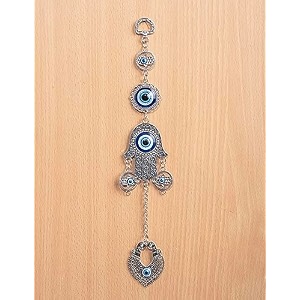 ryme feng shui hamsa hand evil eye wall hanging for good luck prosperity zodaic success health wealth office home decor amp car