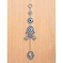 Ryme Feng Shui Hamsa Hand Evil Eye Wall Hanging for Good Luck Prosperity Zodaic Success Health Wealth Office Home Decor &amp; Car