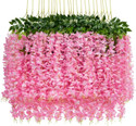 Ryme Pink Westeria Artificial Flower