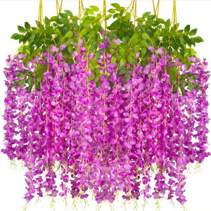 Ryme Purple Westeria Artificial Flower