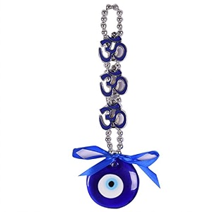 ryme vastu feng shui evil eye wall hanging with for good luck prosperity zodaic success health wealth office home decor amp car 3 om
