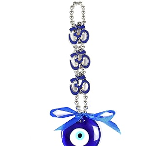 ryme vastu feng shui evil eye wall hanging with for good luck prosperity zodaic success health wealth office home decor amp car 3 om and horse