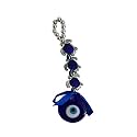 Ryme Vastu Feng Shui Evil Eye Wall Hanging With for Good Luck Prosperity Zodaic Success Health Wealth Office Home Decor &amp; Car (Three Tortoise)
