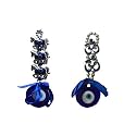 Ryme Vastu Feng Shui Evil Eye Wall Hanging With for Good Luck Prosperity Zodaic Success Health Wealth Office Home Decor &amp; Car (3 Horse And 2 om)