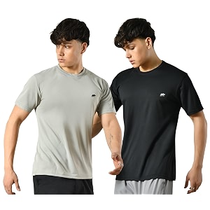 RynoGear Mens Crewneck Short Sleeve T-Shirts for